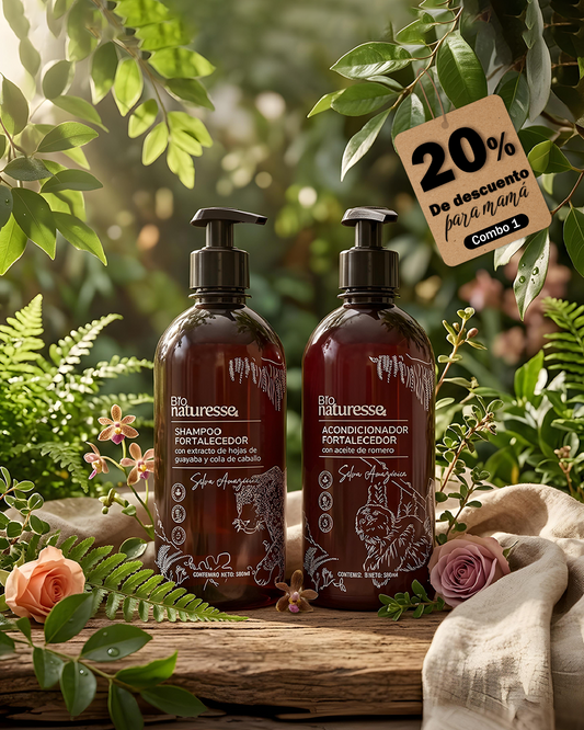 Combo1 - Shampoo + Acondicionador Fortalecedor